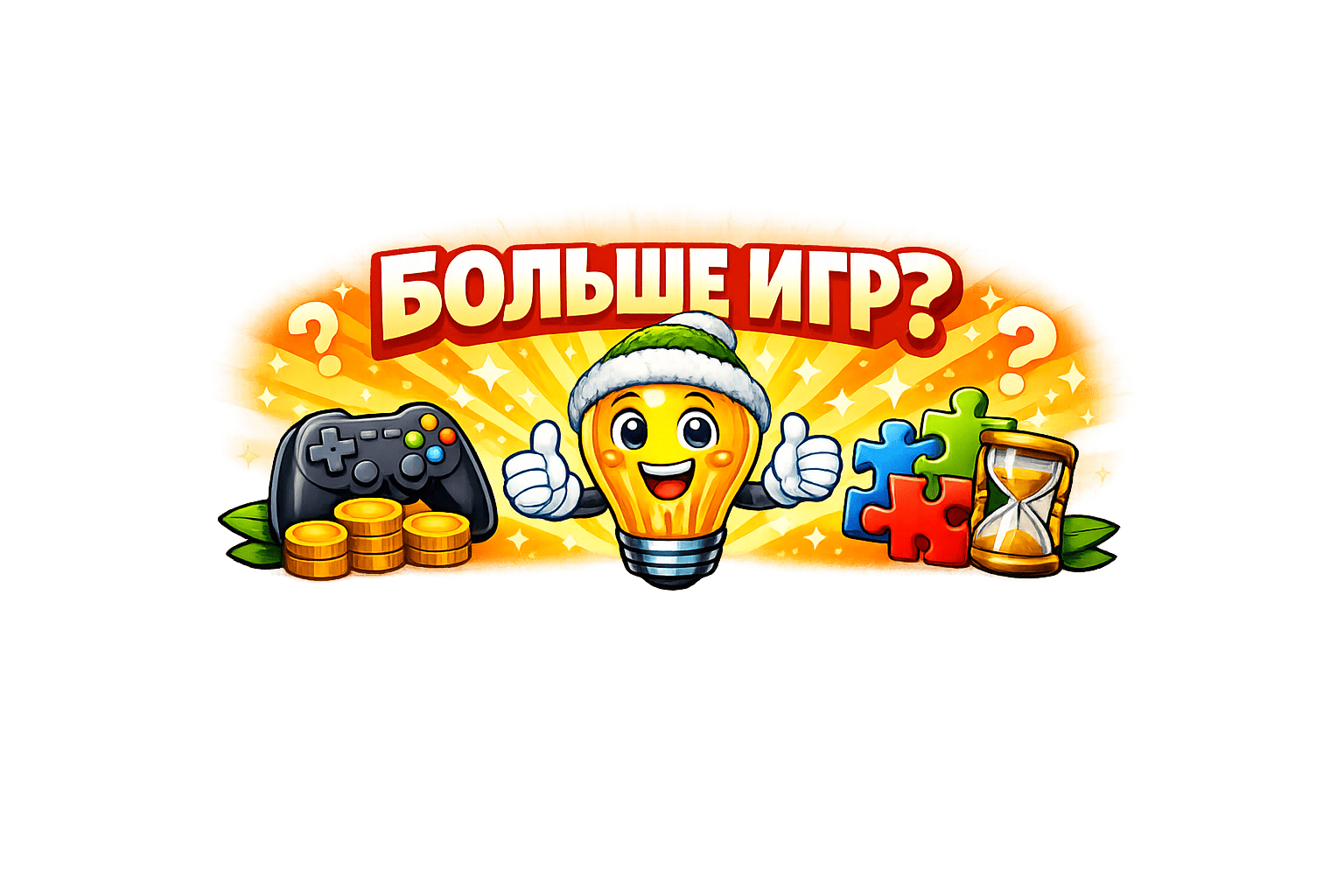 Больше игр